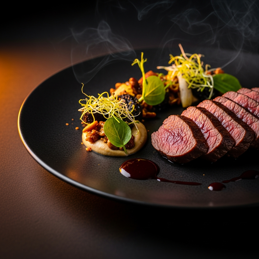 Plated wild game